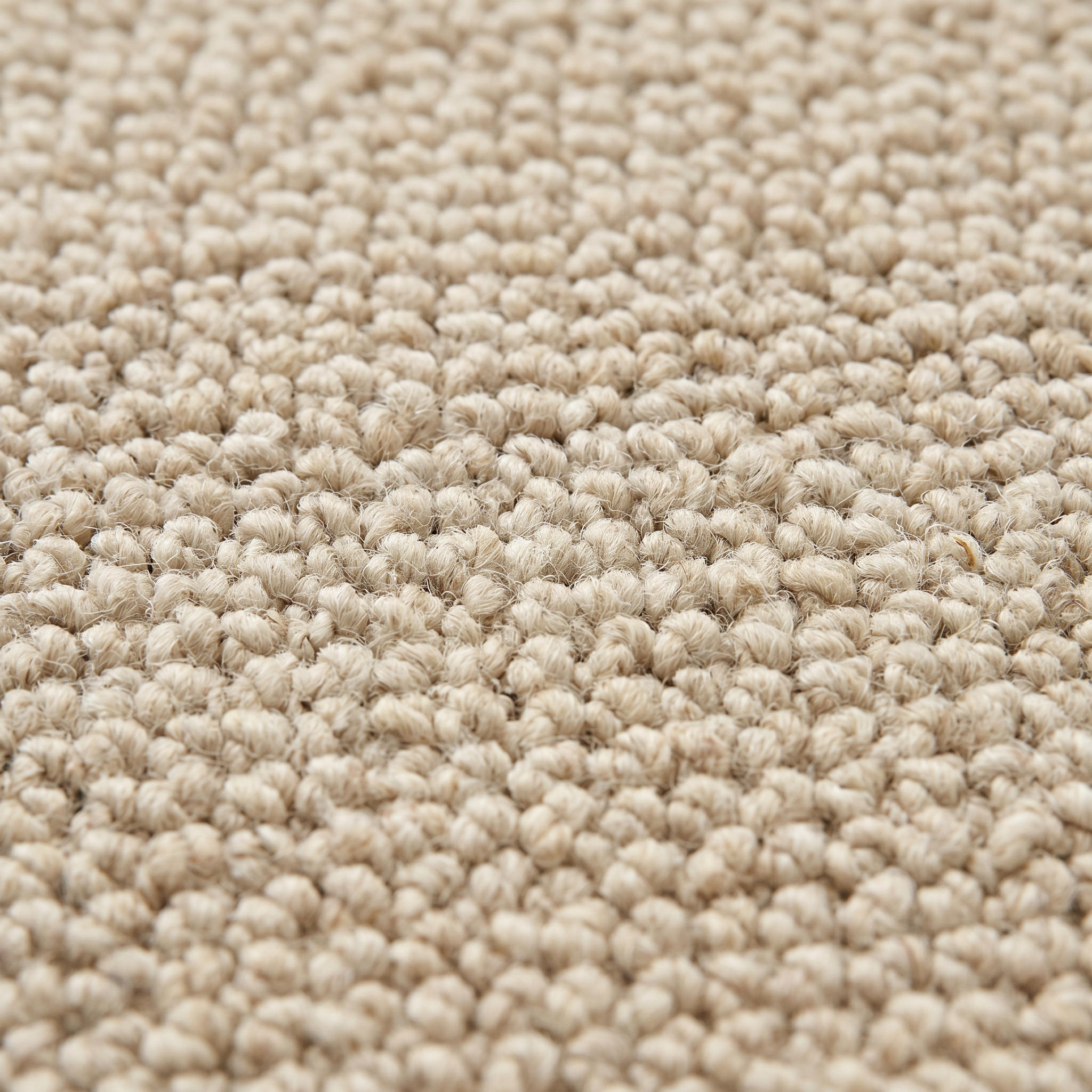 Plush Berber Broadloom Carpet — 12 ft Wide, Stain Resistant