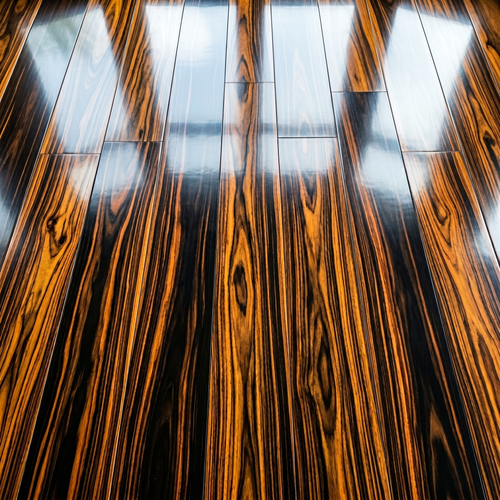 Atelier Macassar Ebony Engineered — 6" Wide, High-Polish Conservatory Finish